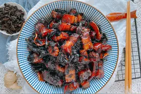 江浙名菜——梅干菜烧肉，掌握步骤“一二三”，口感软糯肥而不腻图片