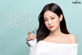 裴秀智之后，金智妮成第二国民烧酒代言人，IU是“常胜将军”图片