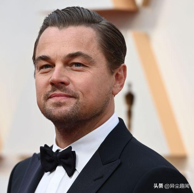 ▼现在人到中年的莱昂纳多身材发福,但他是童星出身,以前可是五官标致