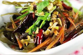 酒店拌的海带丝为何那么好吃，简单易学，开胃下饭孩子爱吃！图片