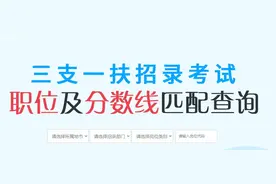 湖北三支一扶成绩查询入口开通图片