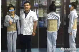 告别驼背，9岁女孩挺直腰板展笑颜图片
