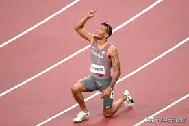 19秒62，神奇小子200米决赛夺金 激动怒吼 莱尔斯19秒74铜牌图片