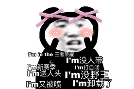 属于王者荣耀玩家的熊猫头表情包图片