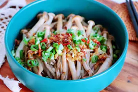 蟹味菇这样做最好吃，不炸不烤，简单一蒸，远离油烟图片