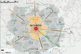 半径130公里的南宁都市圈，你家在圈内吗？图片