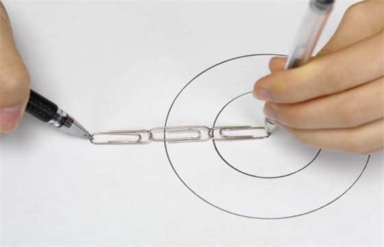 圆规不要花钱买,教你自制几个简易圆规,用起来比买的还好用