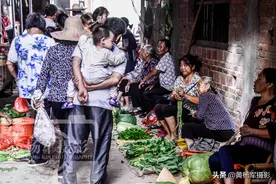 广东客家人最多的城市，常住人口为3873239人，赴圩画面亲切熟悉图片