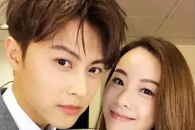 邓丽欣罕见秀恩爱晒与男友王子甜蜜影子合影贺男友生日图片