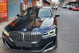 苏州商人花114万元买宝马740Li，街坊们都投来羡慕的目光图片