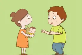 婆婆怒斥儿媳，抱小孩儿就不能做饭？儿子的做法引众人点赞图片