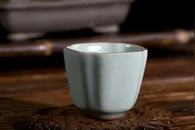 三勤堂汝窑功夫茶杯图片