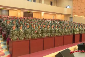 西秀区举行2020年新兵入伍欢送大会图片