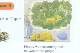 2级绘本（A）Lesson 9：Floppy做白日梦丛林中动物们被耍得团团转图片