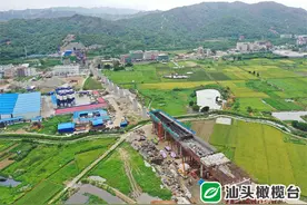 【汕汕铁路工程全线行-汕头段】穿山越海桥隧并进 沿海高铁大通道雏形已现图片