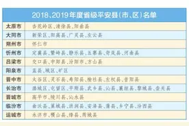 山西命名49个省级平安县（市、区）图片
