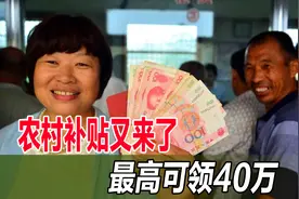 农村有了新政策，农民朋友获得三大补贴，最高的可拿40万图片