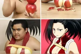 “泰国小哥的廉价cosplay又更新了！哈哈哈堪称神还原…”图片