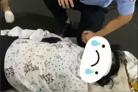 顺德一女子手臂被机器压伤，血肉模糊……图片