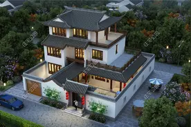 建房预算20万起，我帮你挑了这5套中式小院，哪套更好？图片