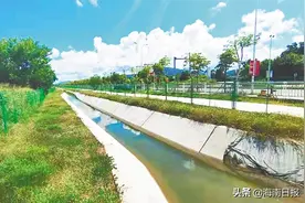 南繁水利工程赤田干渠竣工投用，将全面提高南繁基地灌溉和防洪能力图片