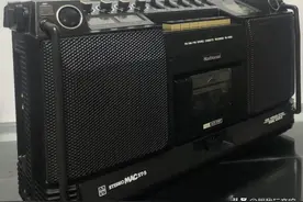 松下national品牌的复古录音机，mac st-5立体收录机音响图片