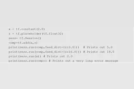 深度学习中的编程语言Tensorflow入门图片
