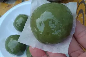 艾草是个宝，这个季节适合做青团，不粘牙不塌陷，还不苦，好吃图片