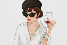 韩国插画师시현笔下的女生头像 ​​​图片