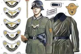 二战德军宪兵的秘密：月牙牌挂胸前，对士兵行使检察权图片