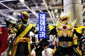 迪迦拥抱后辈赛罗，逢魔时王大战帝皇侠，谁才是最强金色战士？图片