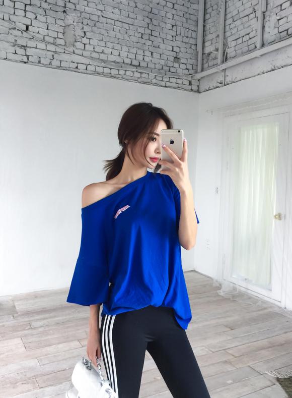 蓝色纽约跑酷时尚街区运动衫