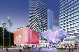 株洲中心广场升级版—华晨湘江大都会商业中心设计效果图赏析图片