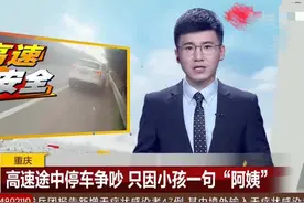 阿姨=老?两家同行高速途中停车争吵，只因孩子一句“阿姨”图片