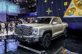 全尺寸的长城炮，名字还没定，但3.0T+9AT着实吸引人图片