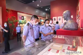 公安北辰分局组织开展“探寻红色记忆，弘扬革命精神”参观天津革命文物展活动图片