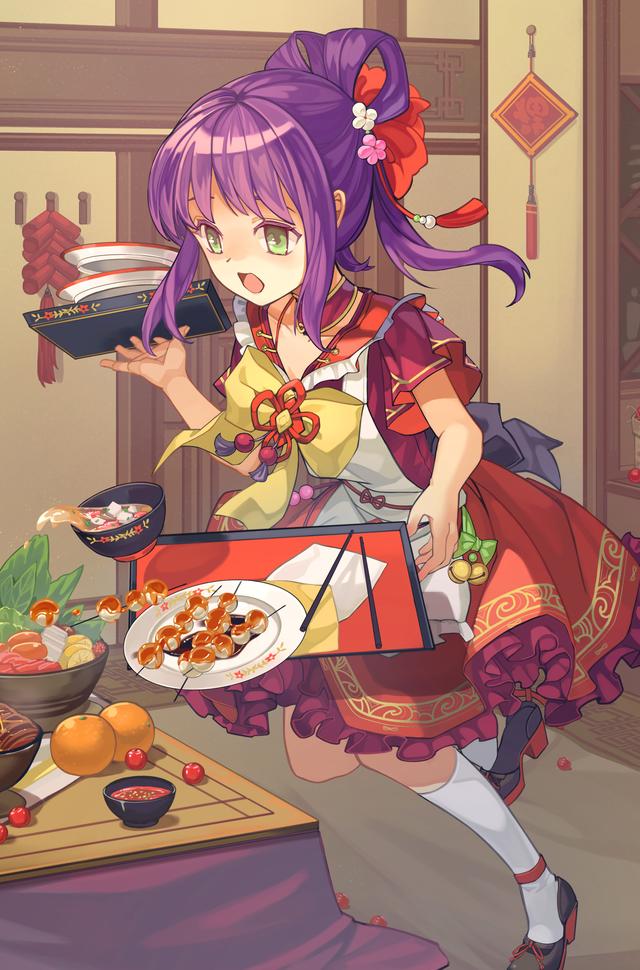 唯美国漫风格《三国罗曼史》游戏卡牌高清原画 女性版三国人物欣赏