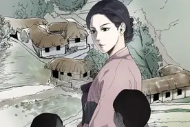 人性漫画：抚养三个漂亮女儿的母亲图片