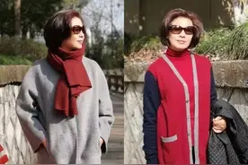 “呢大衣+直筒靴”，才是秋冬60岁妈妈辈的高级打扮！显瘦更年轻图片