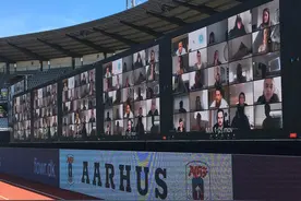 空场比赛不影响球迷入场助威 丹麦球队创意引国际足联点赞图片