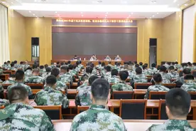 河南省周口市淮阳区组织2021年基干民兵封闭式集训图片