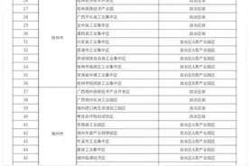 广西工业园区名单（2021年）图片
