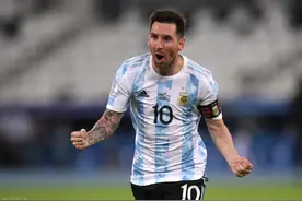 阿根廷苦战智利！梅西超级世界波加冕射手王！越过传奇就是赢不了图片