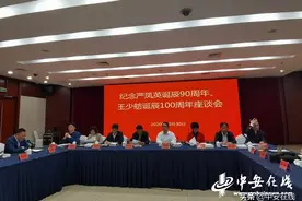 纪念严凤英诞辰90周年、王少舫诞辰100周年座谈会在合肥召开图片