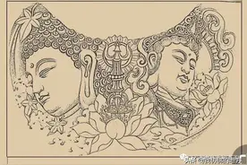 花胸  纹身手稿图片