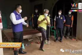 老翁罹患腿疾多年，接种科兴疫苗后奇迹般康复，还能打泰拳图片