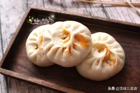 蒸包子，这样发面半小时就满盆，包子暄软好吃滋味足，全家都喜欢图片