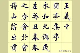 房弘毅，楷书《兰亭序》图片