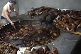 河北大哥在家卖小吃，60年不换汤，食客开豪车行驶40公里来吃图片