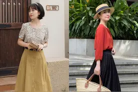 “半身裙”怎么穿更优雅？试试这样搭，轻熟大方，展现女性魅力图片
